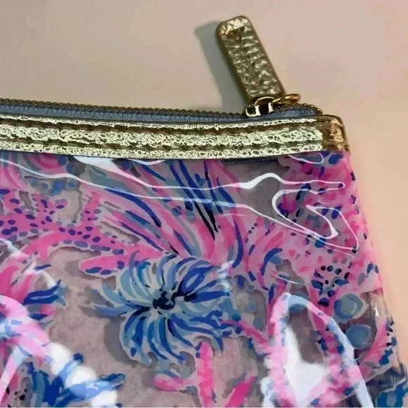 NWT! Lilly Pulitzer Celestial Blue pouch! - Picture 13 of 16